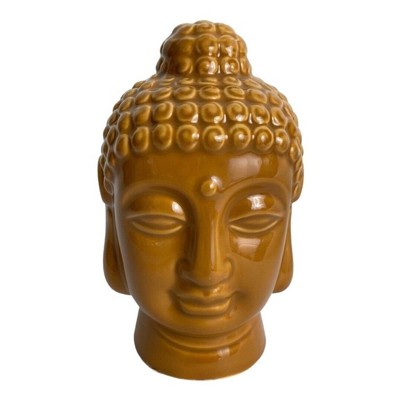Pier 1 Imports Ceramic Buddha Head 6” Tall Replacement